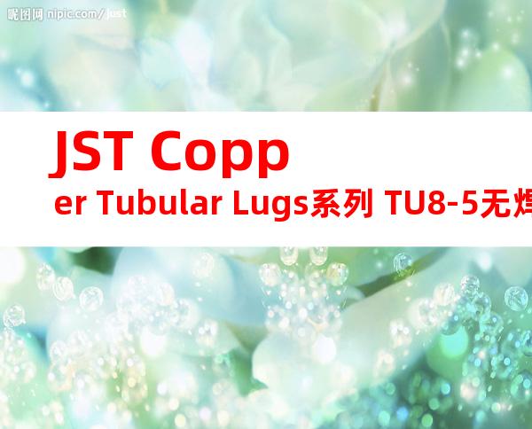 JST Copper Tubular Lugs系列 TU8-5无焊端子产品规格书